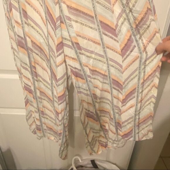 Crazy 8 Girls Sleeveless Pants Jumpsuit  Lining NEW Boho Lightweight Church Beac - Picture 4 of 7